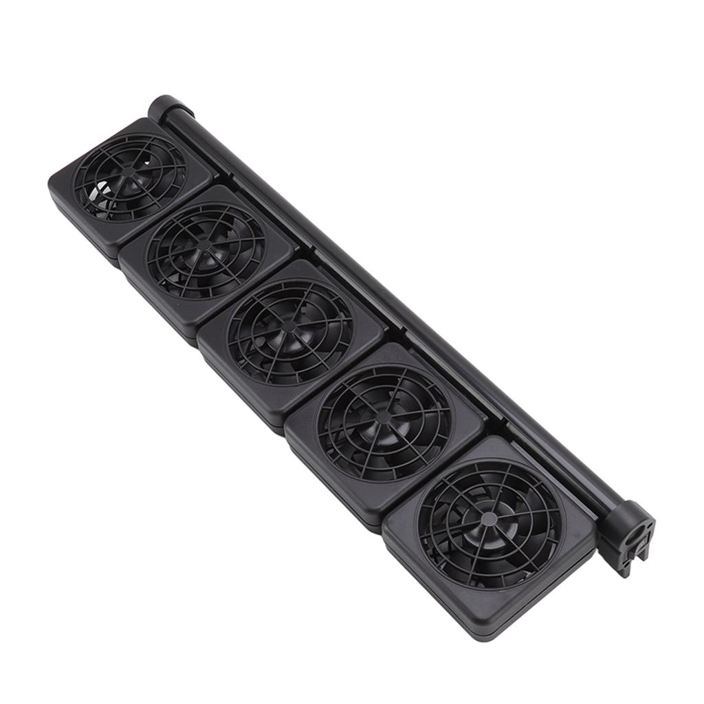 Fish Tank Cooling Fan Mini Adjustable Wind Speed 5 Heads Aquarium Fan for Fish Tank Aquarium