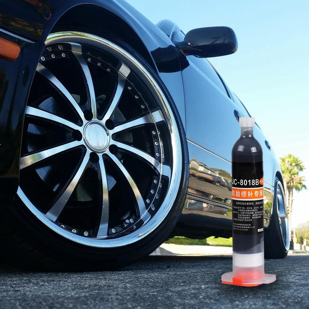 Rubber Adhesive, Tire Adhesive | Abrasion Resistant, Non-Corrosive Adhesive - 50g Instant Bond Repair