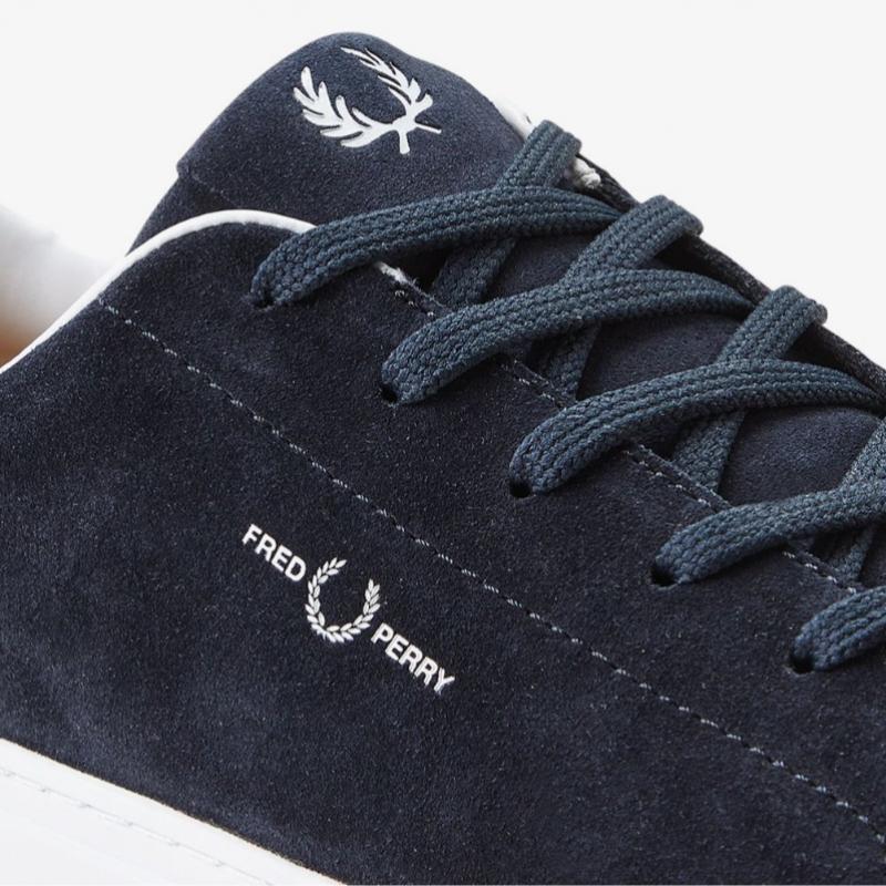 Fred Perry Мужские Черные Замшевые Кроссовки B71 Sfpm2438319 238