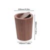 Garbage Can Wood Hotel Bedroom Toilet Trash Rubbish Bin Wastebasket