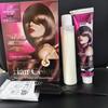 Han Fei Peptide Hydrating Ammonia-Free Dye - Vibrant Color, Long-Lasting Fragrance, Plant-Based Gray Coverage, Soft Finish, Black Tea, 120ml.