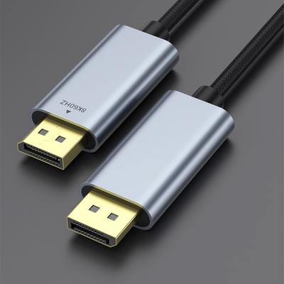 Кабель-адаптер Type C на DP1.4 8K60Hz, штекер-штекер, для потокового видео высокого разрешения и игр