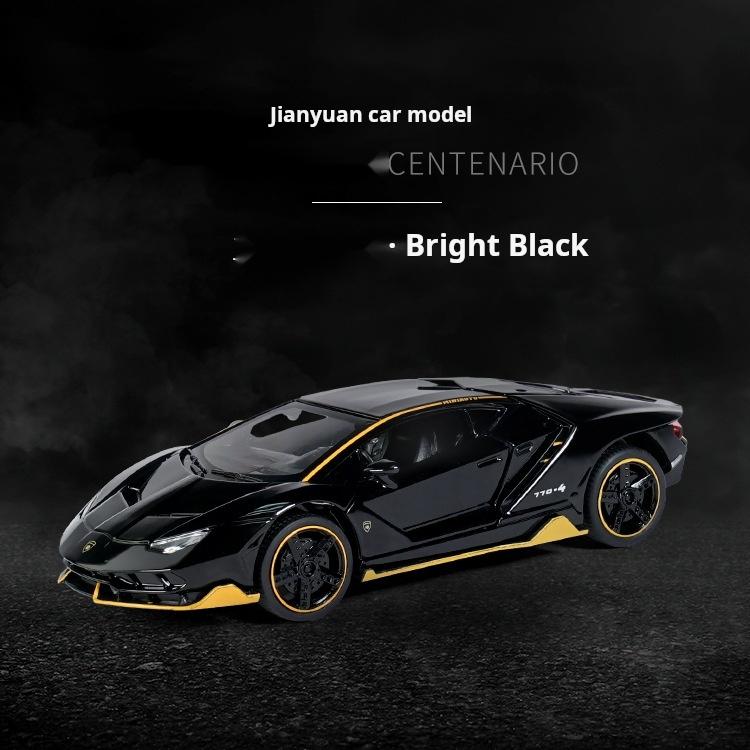 1/32 игрушечные машинки, авто в масштабе, Lambor LP770, литая под давлением модель, автомобили из сплава, игрушки, подарок для мальчиков, светильник с подсветкой, музыкальный детский автомобиль