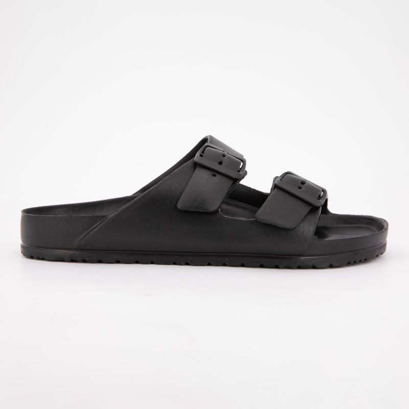 Мужские низкие мюли AMERICAN COLLEGE на плоской подошве с двойными ремешками