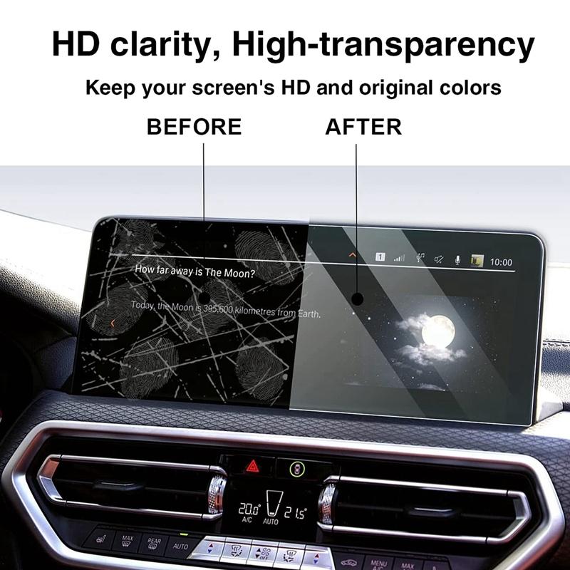 Для -BMW G05 X3 G02 X4 12,3-дюймовый Автомобильный GPS-Навигатор Сенсорный Экран Защитная Пленка из Закаленного Стекла для Центрального Дисплея