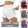 New Hot-Selling European Style High-Waisted Casual Yoga Running Shorts
