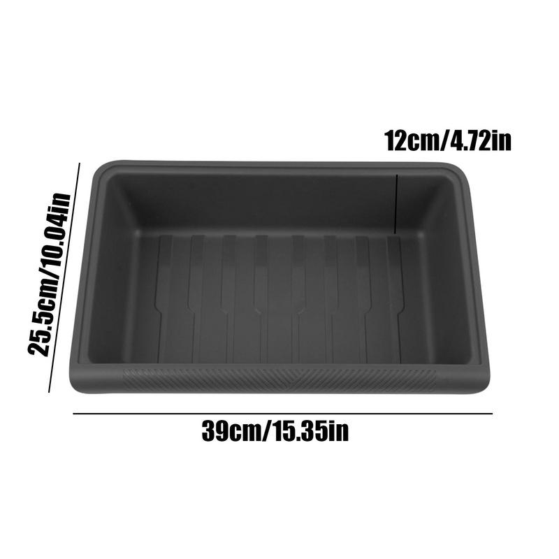 Для Tesla Model Y ящик для хранения под сиденьем, чехол для автомобильного сиденья, органайзер для автомобиля, держатель ящика под сиденьем для Tesla Model Y, внутренний поднос