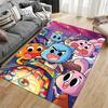 Cartoon Arcade Game Scene suitable as a non-slip mat for the living room or bedroom sofa