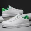 Men Casual Shoes Artificial Leather Flat White Shoes  New Comfortable Shoes for Men Outdoor Casual Sneaker Tenis Masculino