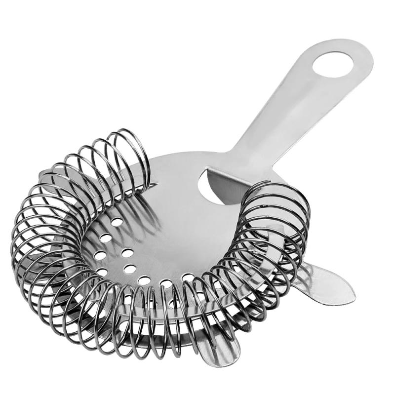 Stainless Steel Cocktail Strainer Bar Strainer Bar Sprung Cocktail Shaker Mixed Drink Bartender Professional Bar Tools