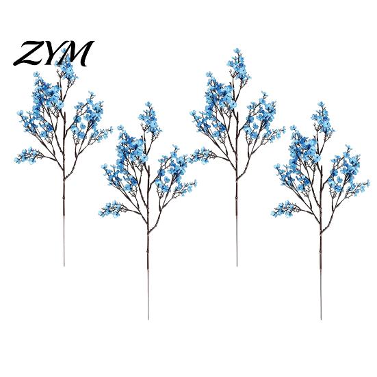 Maintenance Free Artificial Plant Stems Realistic Flowers for Autumn Home Decoration, Silk Floral Petals Party Branches Halloween Table Centerpiece