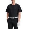 Fila Мужская футболка-пуловер с круглым вырезом однотонная из серии Golf A11M625121FBK