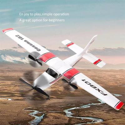 FX801 RC Самолет EPP Пенопластовый планер Самолет-гироскоп 2,4G 2CH RTF Дистанционное управление Размах крыльев Самолет Забавный