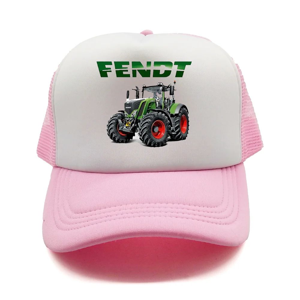 Унисекс Бейсболка Тракер Fendt с Графикой и Дышащей Сеткой