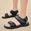 Fashion Men's Sandals Outdoor Black Sandal Fashion Summer Sandals 2024 New Products Shoes for Men Water Walking Soft Beach Sandals