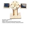 DIY Solar Artificial Satellite Model Kit Educational Handmade Wooden Puzzle Satellite Model Kids Science Exploration Projects STEM Toy Space