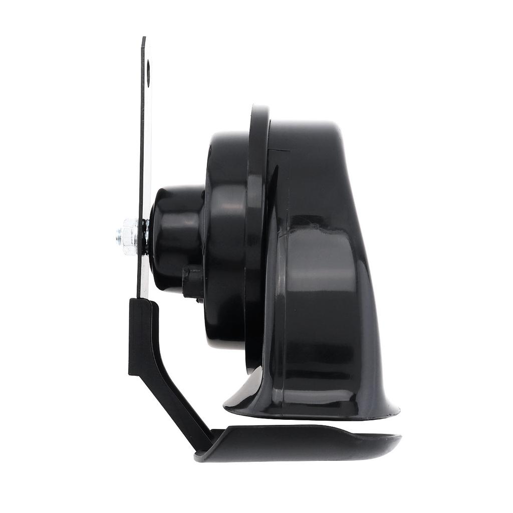 DC 12V 115dB Universal Car Horns Signal Single Sound ABS Snail Horn Claxon Fit for Motorcycles Bicycles Automobiles Cars Vehicle