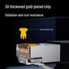 Промышленный гибкий экранированный патч-корд Ethernet Cat6A