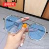 Photosensitive color-changing glasses high definition anti-blue light trend domineering optical mirror student degree myopia mirror L