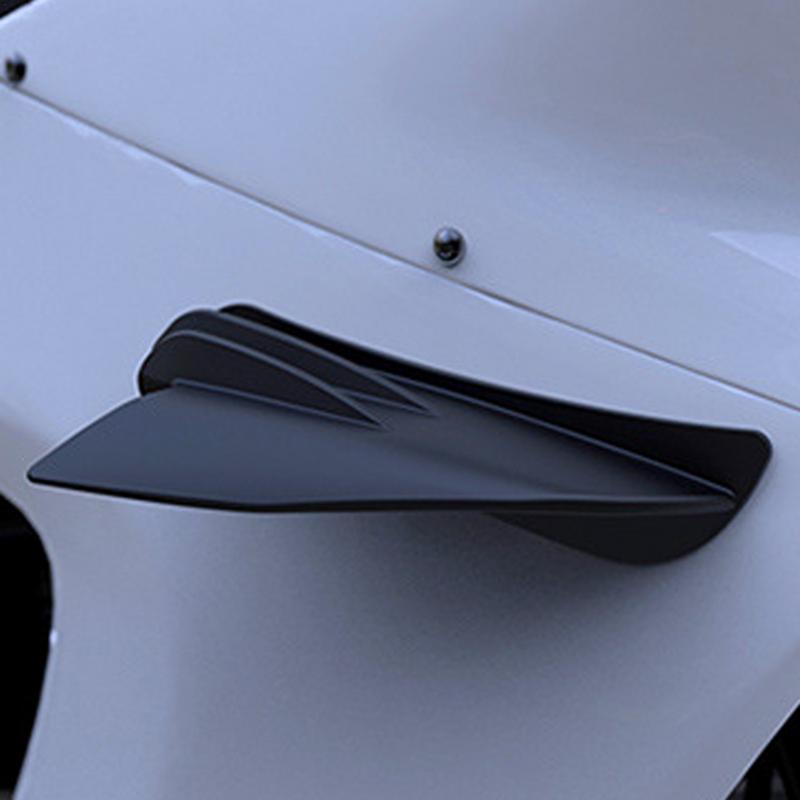 Motorcycle Fairing Winglets Thickened Spoiler Wing Front Fairing Winglets Practical Motorcycle Spoiler Motorcycle Modified Parts
