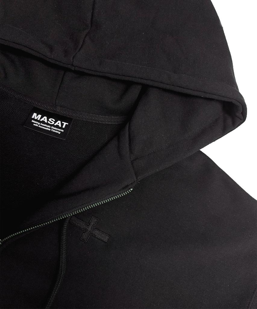 Masat Кроссовка с капюшоном на молнии _ Черный