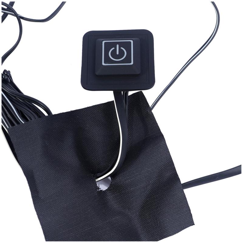 USB Электрическая грелка для одежды Нагревательный лист с 3 уровнями регулируемой температуры Нагревательная грелка