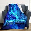 1pc 1.FC Magdeburg Blanket with Custom Name, Gift, for Men and Women, Soft Blanket, Good for Sofa Bed Couch Travel, Lightweight Flannel Blanket