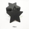 100x Подарочные бирки в форме звезды для рукоделия Поделки DIY Украшения Подвесные бирки Бирки-этикетки для подарков на вечеринку Рисование День рождения Свадьбу Дом