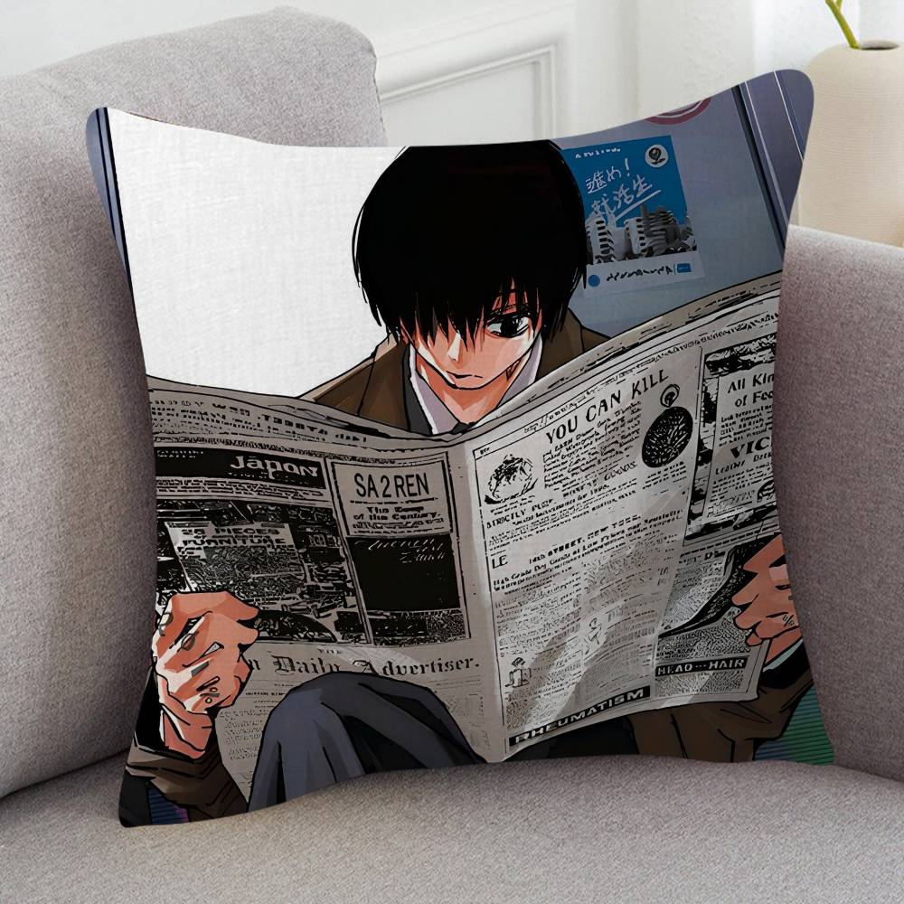 SAKAMOTO DAYS Pillow Anime Pillow Sofa Bed Head Pillow Cover Cushion Cover x Cm Fashion