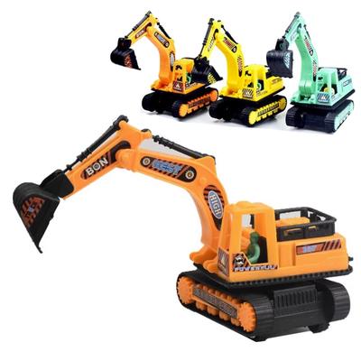 One Piece New Inertia Truck Excavator Детская головоломка Модель игрушки Рождественский подарок для мальчиков Случайные цвета