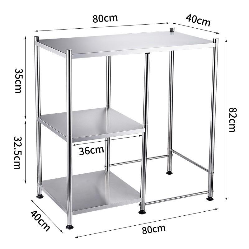 Утолщенная газовая стойка из нержавеющей стали для кухонного стола, многофункциональная газовая плита, стойка для хранения