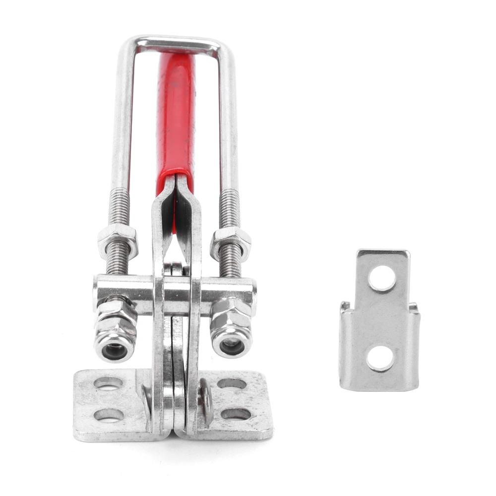 2PCS Adjustable Toggle Latch Heavy Duty Hasp Latch Durable Hand Tool