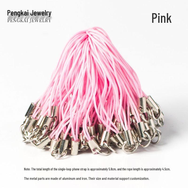 Красочный шнурок для украшений своими руками: Металлическая трубка Однопетлевой телефонный шнур с кольцевой пряжкой