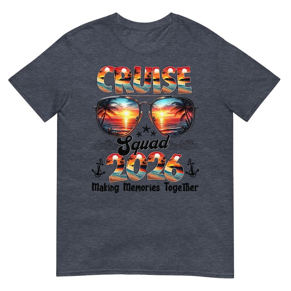 Cruise Squad 2026 Summer Vacation Matching Family Cruise TShirt