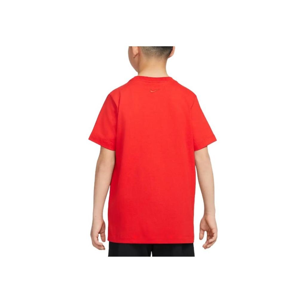 Nike T-Shirt SS25 Kobe Series Round Neck Soft Casual Short Sleeve Kids Tops Red IH2218-600