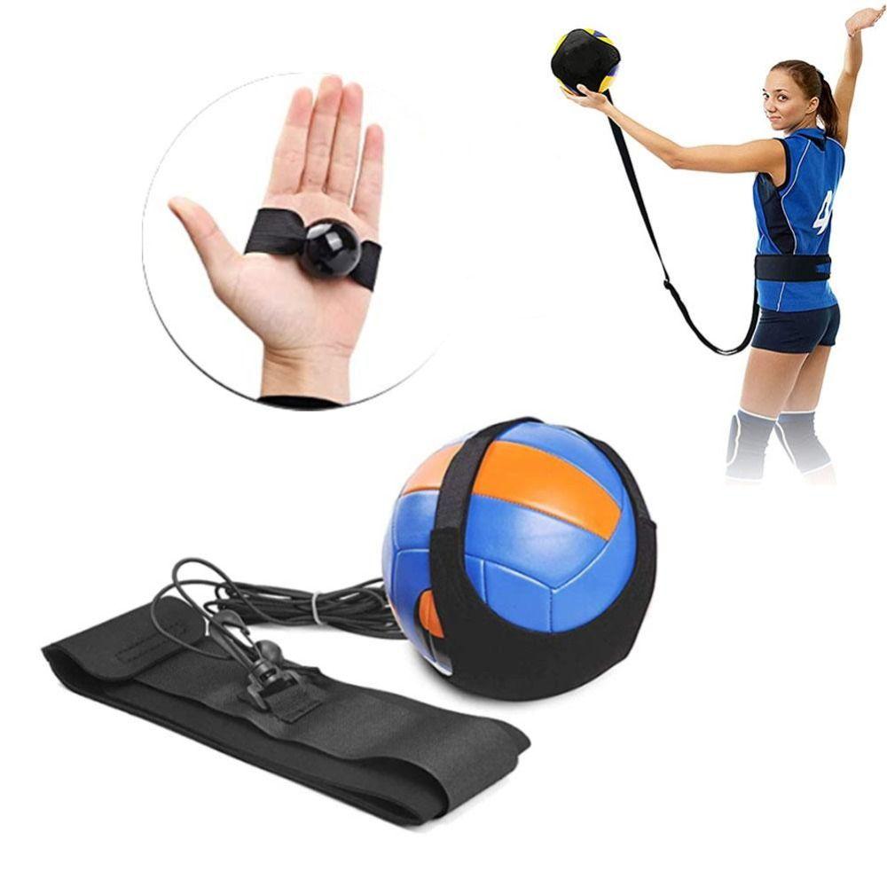 1 комплект Волейбольный тренажер для отработки ударов, тренировочный инструмент, тренажер, спортивный футбольный пояс для ударов