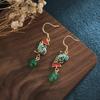 Ladies' Temperament Long Antique Style Earrings With Tassel Earrings And Pendants