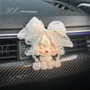 Car Perfume Air Vent Decoration Bowknot Yarn Doll Long-Lasting Light Fragrance Diffuser Stone Women's Car Air Freshener