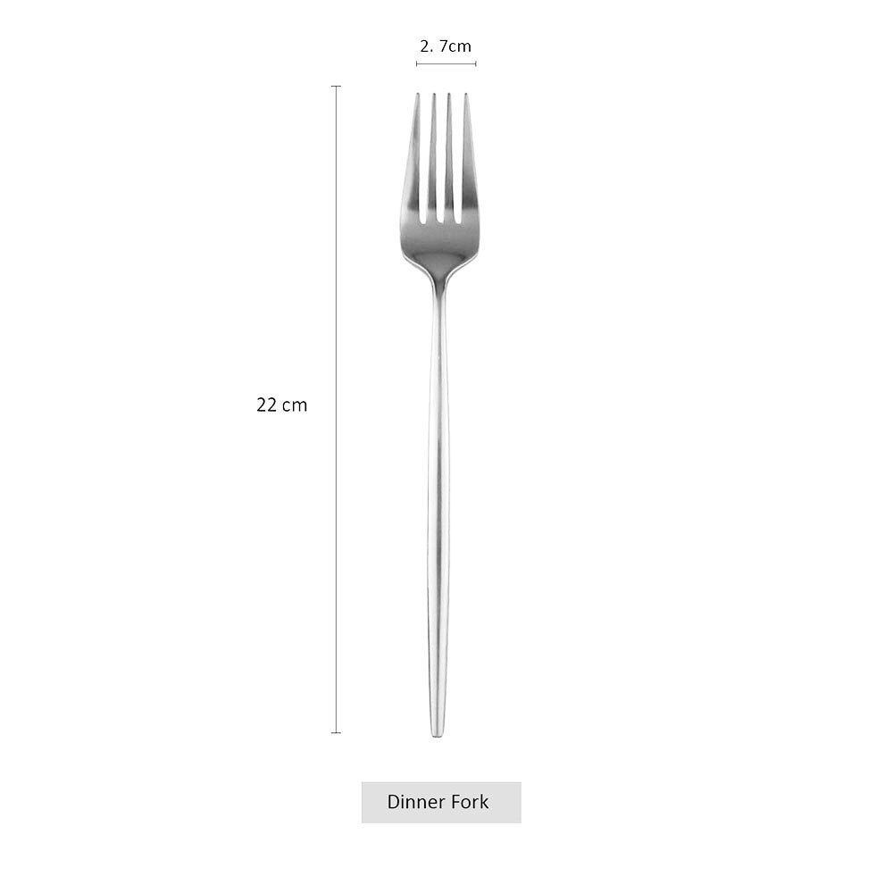 4/6 шт. Роза, обеденная вилка, столовая посуда из нержавеющей стали, столовые приборы, вилка для десерта и салата, отель, свадьба, вечеринка, радужная посуда, набор столовых приборов