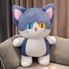 Transform Blue Shark Cat Plush Toys Stuffed Cute Cat Doll Animal Pillow Soft Cartoon Cushion Kids Christmas Gift