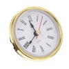 Classic Clock Craft Quartz Movement 2-1/2" (65mm) Round Clocks Head Insert Roman Number Mayitr