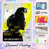 The Weeknd Diamond Painting Kit 5D Full Drill DIY Diamond Mosaic Wall Art Home Decor