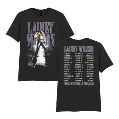 Футболка Lainey Wilson Whirlwind World Tour 2025 Унисекс