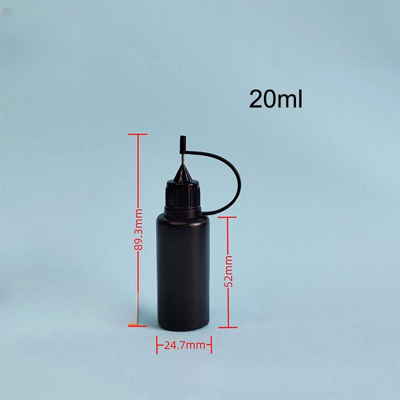 5/10/20/30/50/100 мл многоразовый аппликатор для клея пластиковая бутылка для инъекций эфирного масла флакон для пигмента
