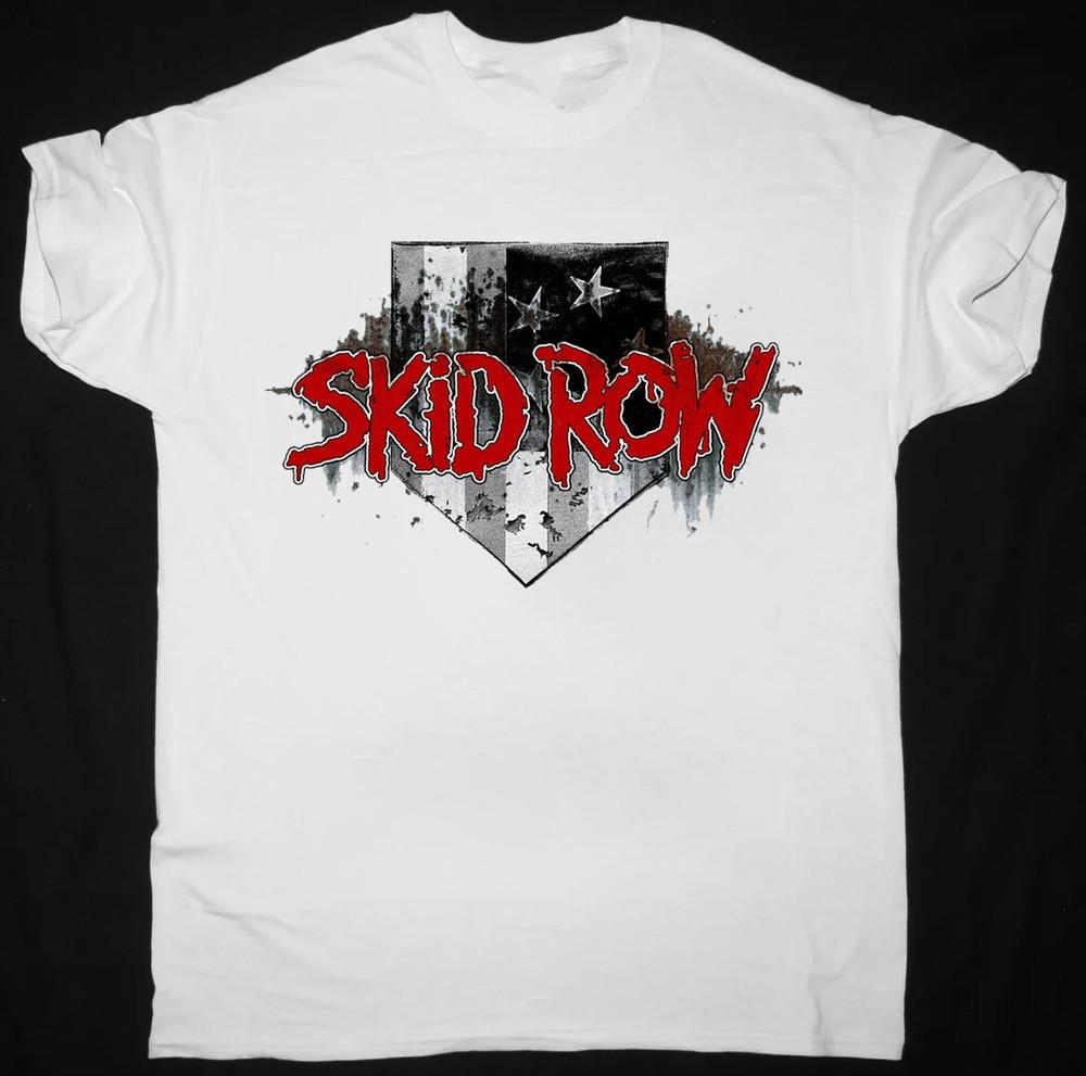 NEW Skid Row Band, 2025 Concert Tour Gift Fan White All Size T-Shirt BT711 Unisex T-Shirt