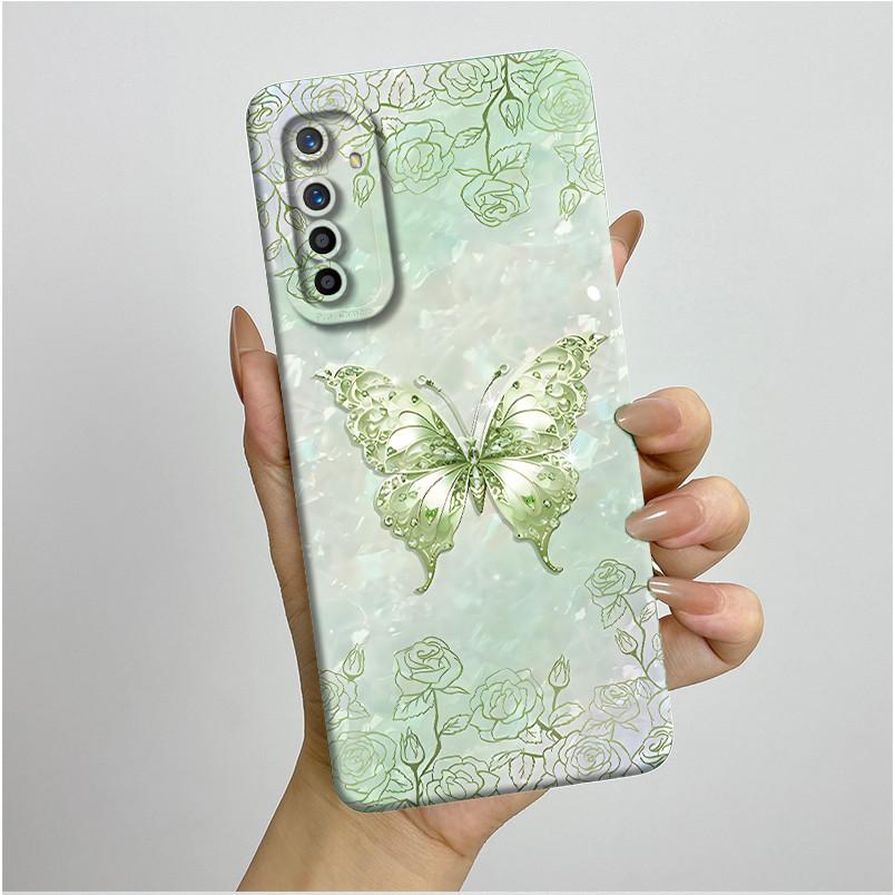 Для Realme X2 XT Чехол RMX1921 RMX1991 RMX1993 Красивые Цветы Силиконовый Мягкий ТПУ Ударопрочный Чехол для Телефона Для OPPO K5 Coque Fundas