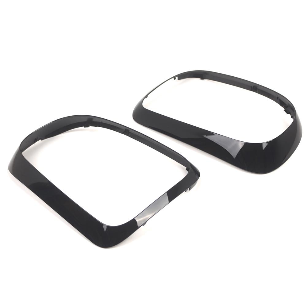 ABS Ярко-черный задний фонарь, крышка решетки радиатора, отделка для Mini Cooper Countryman F60, рамка заднего фонаря