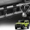 Крючки для магазина Cartist для Suzuki Jimny, Рукоятки для помощи пассажирам, Набор из 2 шт. для багажа автомобиля, на липучке, JB64/JB74 (Модели 2018 года выпуска и по настоящее время), Хранилище,