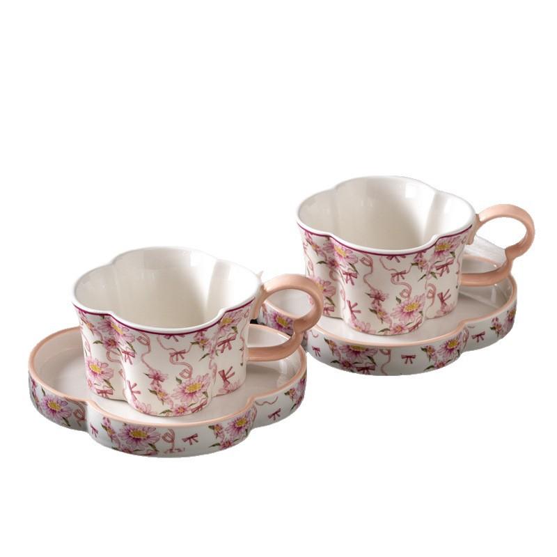 Poetry And Distance "Bow" Coffee Cup Gift Box With Niche Gifts For Girlfriends' Birthday Wedding Premium Sense