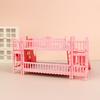 Маленькая мебель кукольная кровать украшение для спальни принцессы кукольный домик мебель игровой домик